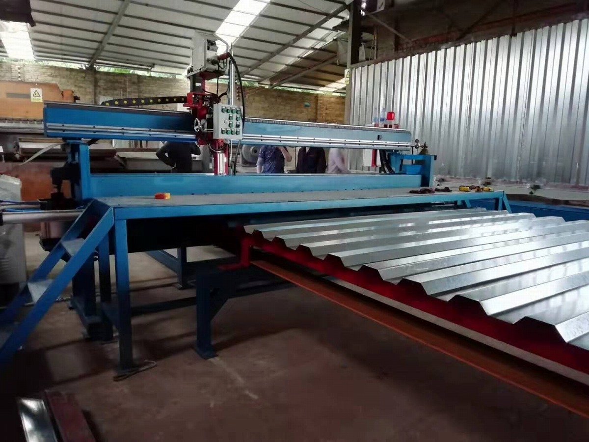 corrugated plate welding 