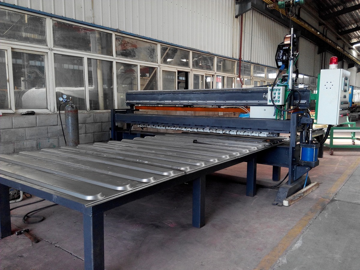 corrugated plate welding 