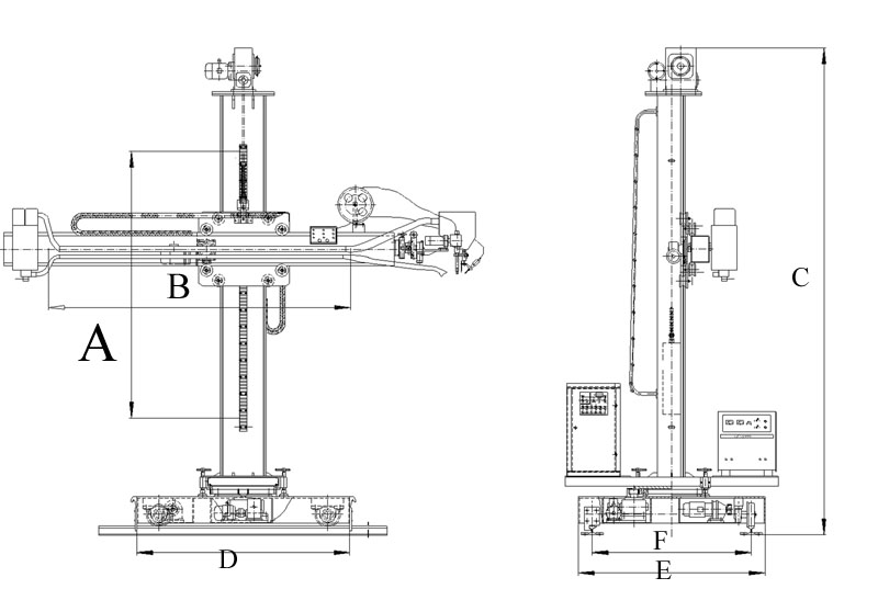 Boom and Column welding WM